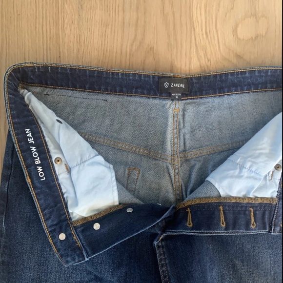 Zanerobe Low Blow Jeans - Dark Blue Sz: 36 - Picture 3 of 8